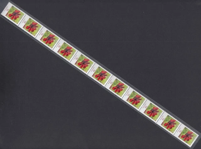 Bund 3189 RM RE 11er Streifen mit Nummer 005-010 Schokoladen-Kosmee 70 Cent **