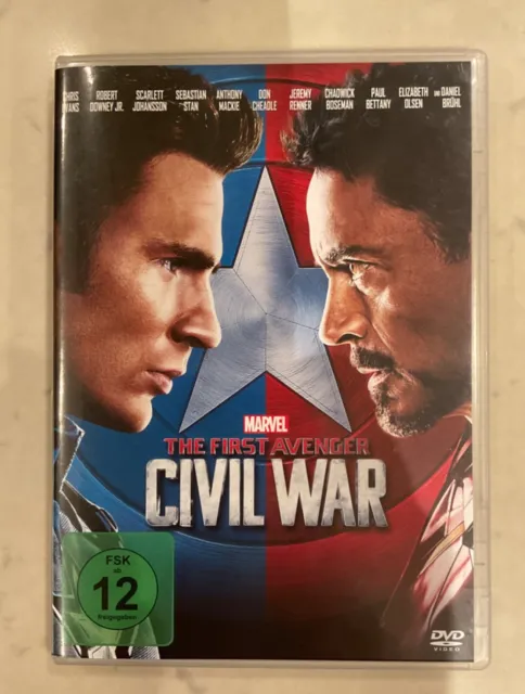 Civil War - The First Avenger- DVD - Marvel