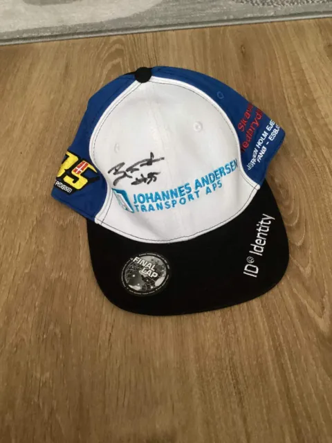 Bjarne Pedersen Signed Final Lap Speedway Cap