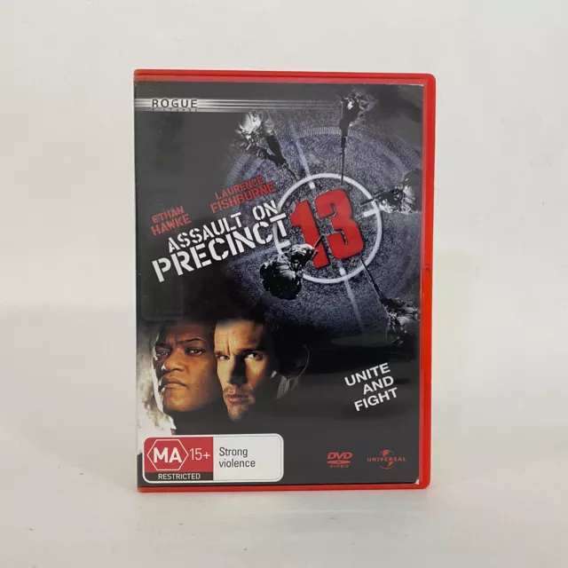 ASSAULT ON PRECINCT 13 DVD Action - PAL Region 4 - FREE SHIPPING