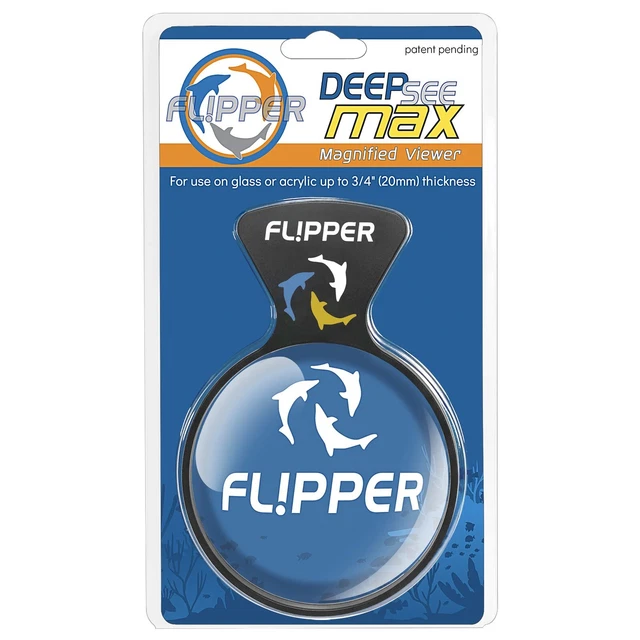 RA FLIPPER Deepsee Max Magnified Aquarium Viewer - 5"