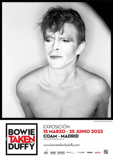 David Bowie 2023 Exhibition Poster - Chris Duffy - Scary Monsters Ashes to Ashes