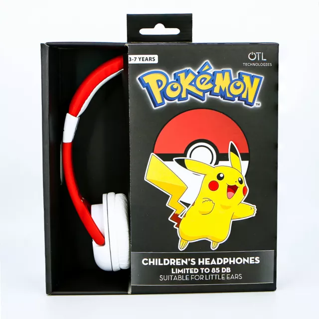 OTl Technologies Kids Headphones - Pokemon Pokeball