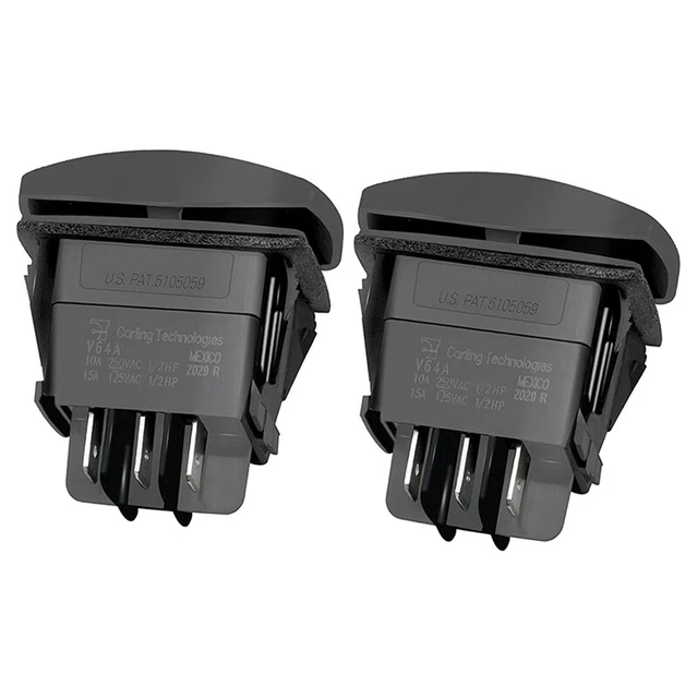 2 pezzi interruttore di predisposizione/rivestimento per club car e precedentedent 48 V Elec O5C7