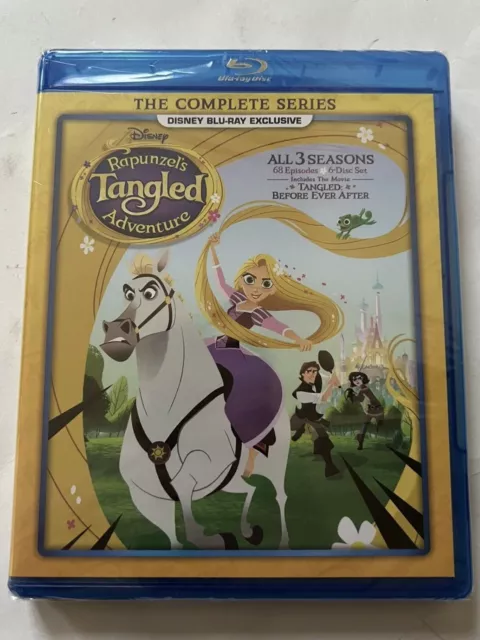 Rapunzel's Tangled Adventure: The Complete Series Blu-ray Disney Movie Club NEW