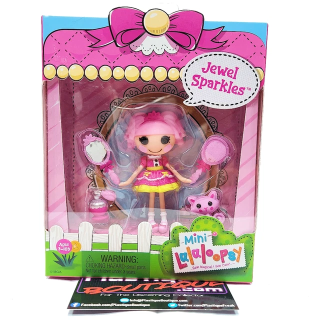 Mini Lalaloopsy Sweets Fair Jewel Sparkles 3" NEW SEALED COMPLETE MIB FARE