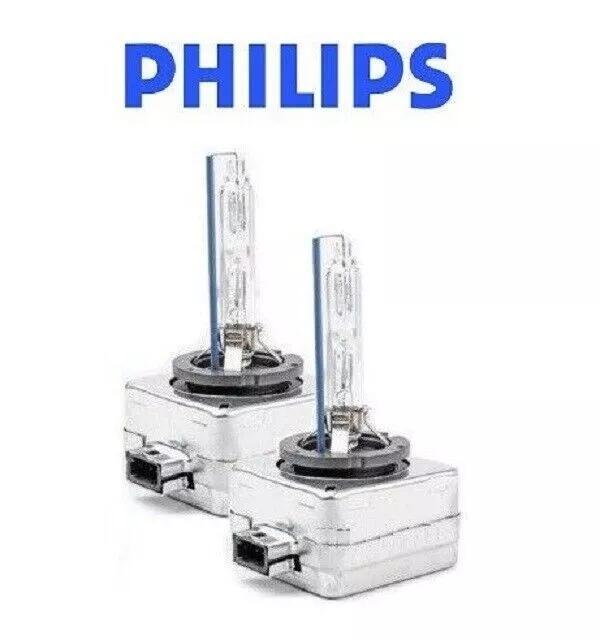 2x Nuova Philips D1S 6000K Lampadina XENON OEM HID luce bianca T1 3