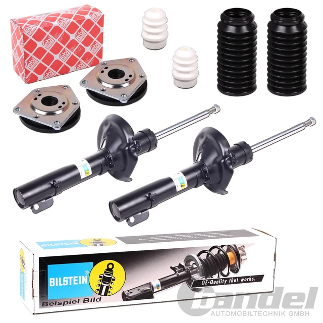 2 ammortizzatori Bilstein B4 + cuscinetti a domino febi anteriori per MERCEDES CLASSE A W169