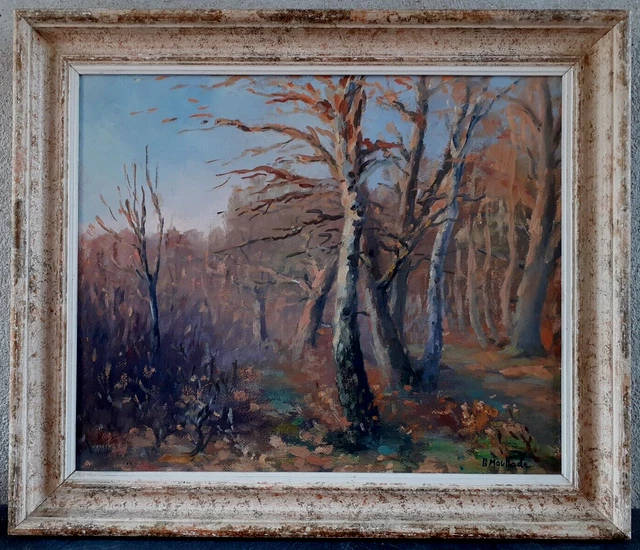 TABLEAU ANCIEN HUILE sur toile Paysage rural XXe EUR 200,00 - PicClick FR