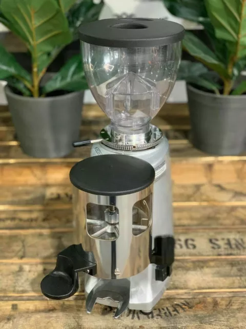 Mazzer Mini Manual Silver Espresso Coffee Bean Grinder Domestic Home Barista