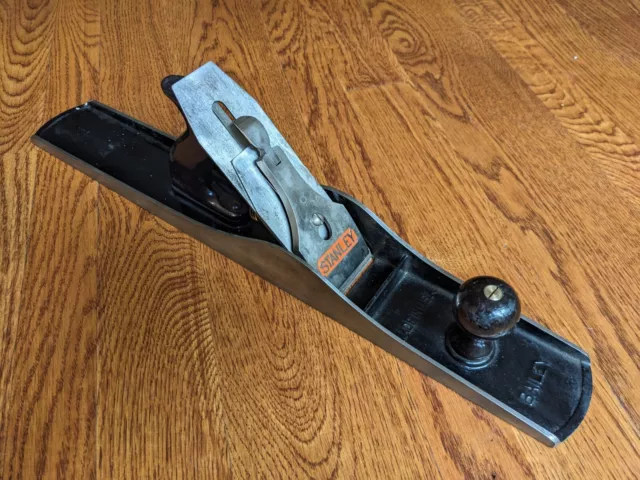 Stanley Bailey No. 7 Hand Plane - Corrugated Bottom Jointer w/ Rosewood Handles