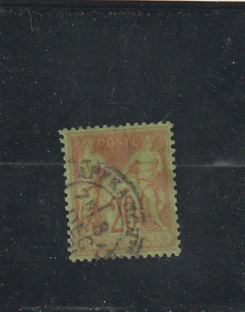 L5667 FRANCE TIMBRE Y&T N° 96 " Type Sage  " Oblitéré