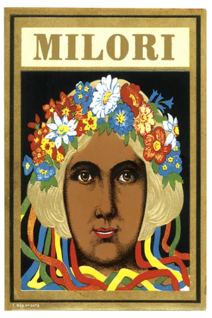 MILORI Flower face Girl POSTER.Hippie Graphics.Great Art for home Bar Decor.152