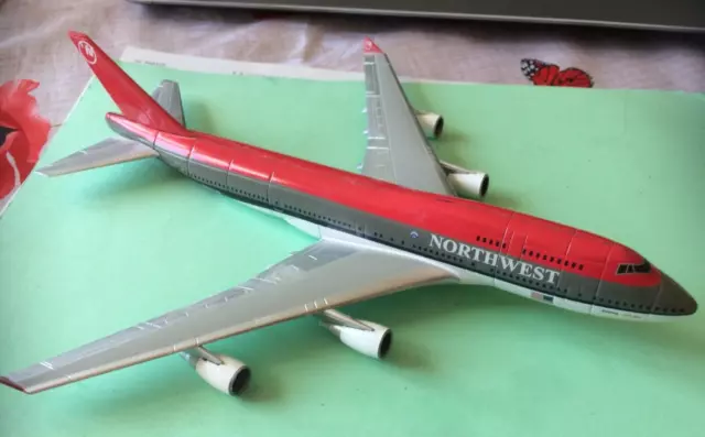Schabak Avion Airlines 1/600 - Boeing 747 400 Northwest Airlines - Sans boite ni