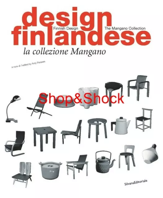 FINNISH DESIGN The Mangano Collection Libro Book Alvar Aalto Wirkkala Sarpaneva