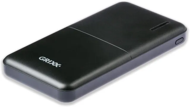 Grixx Powerbank 10000 / 15000 / 20000 mAh LED Zusatzakku externer Akku Batterie