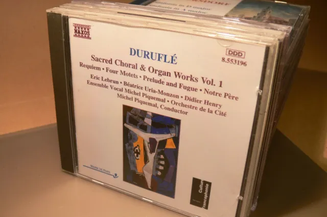 Maurice Durufle - Duruflé: Sacred Choral & Organ Works, Vol. 1 (1995)