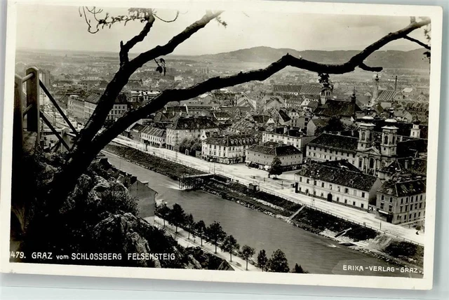 39503583 - Graz sign. Erika-Verlag Felsensteig Graz, Bezirk