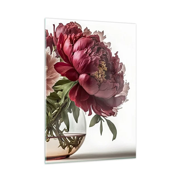 Tableau Reproduction Albert Ronin – Bouquet De Fleurs Dans Un Vase – Encadré