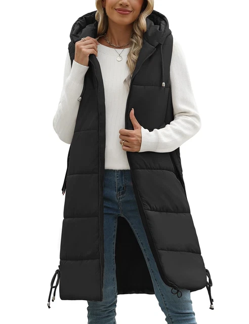 Gilet Piumino Donna Leggero Trapuntato - Imbottito Smanicato, Antivento E Caldo, Taglie Da M A 4XL