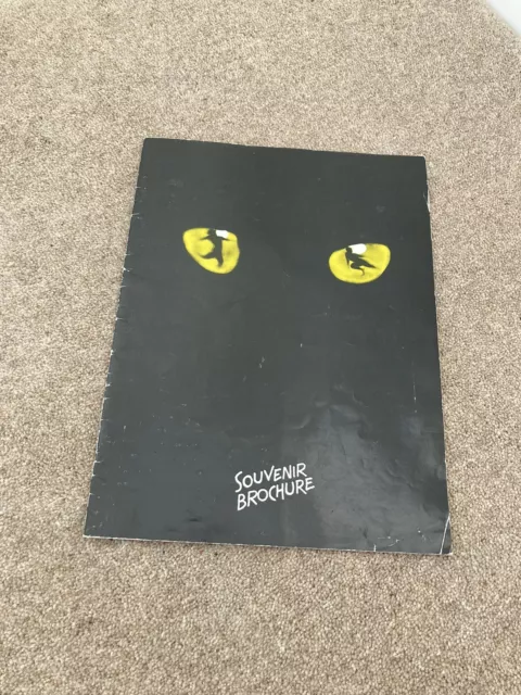 1983 Cats Souvenir Programme Drury Lane Musical Theatre Souvenir