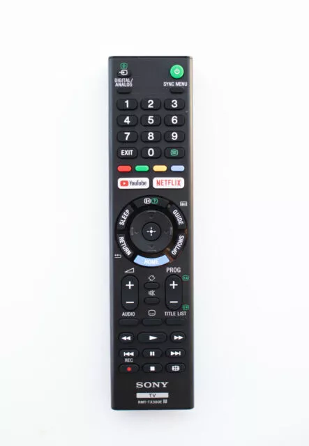 RMT-TX300E Genuine Original SONY TV Télécommande RMTTX300E W600D W650D W660E