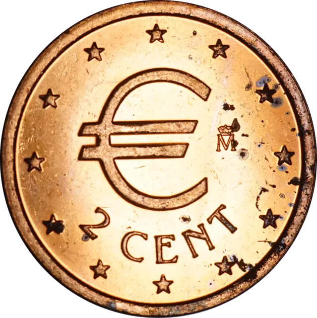 Spain Pattern Model Euro 2 Cent Coins BU-UNC Pick the coin you want