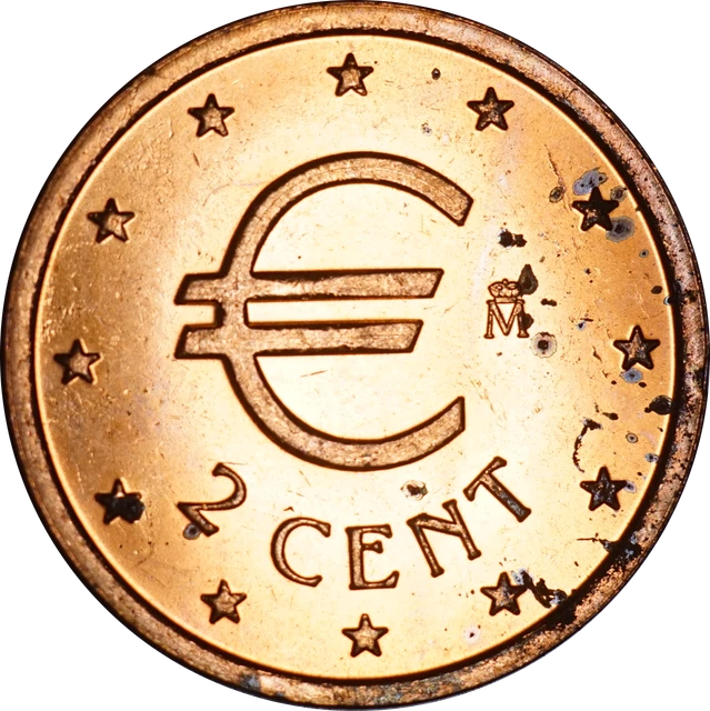Spain Pattern Model Euro 2 Cent Coins BU-UNC Pick the coin you want