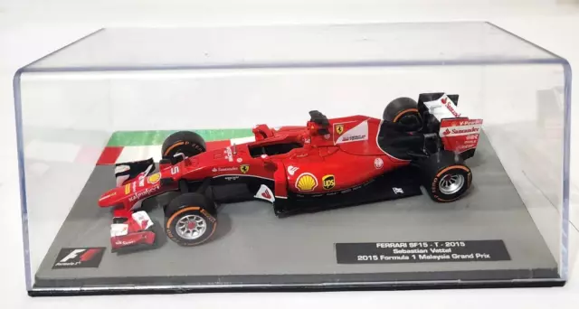 Ferrari SF15-T – 2015 Sebastian Vettel 1:43 Scale Formula One #42 (Model Only)