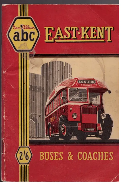 Ian Allan ABC - East Kent Buses & Coaches - 1949