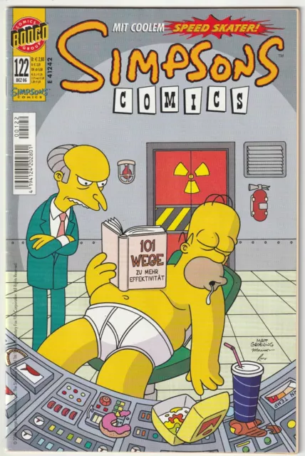 ✪ SIMPSONS COMICS #122, Panini/Bongo Comics 2006 COMICHEFT Z1/1-