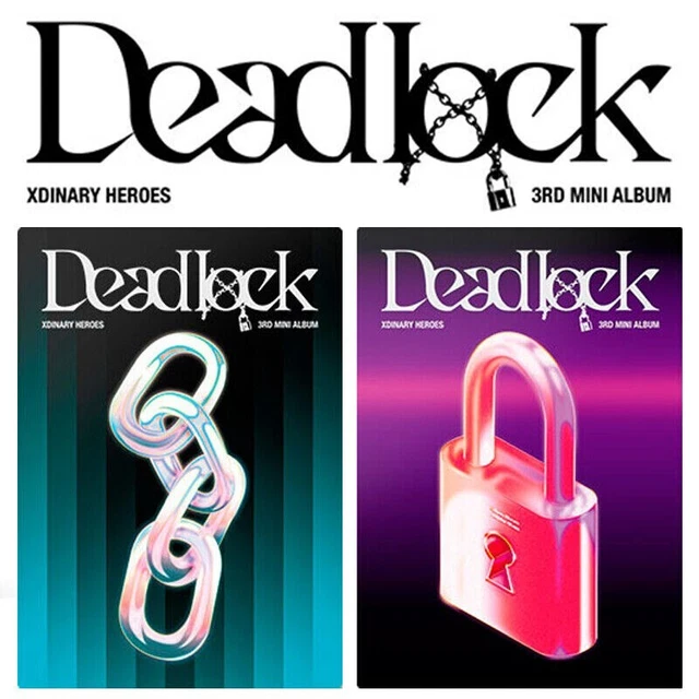 XDINARY HEROES [DEADLOCK] 3rd Mini Album RANDOM CD+Photo Book+3