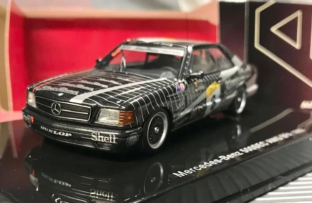 AUTOart Mercedes-Benz 500 SEC AMG 1989 SPA #5 & #6 1/18 *BRAND NEW SUPER RARE