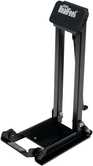 Evans RFBASS RealFeel Folding Bass Pedal Practice Pad - Kick Drum Practice Pad -