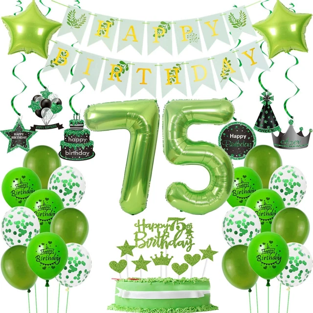 Deko 75 Geburtstag