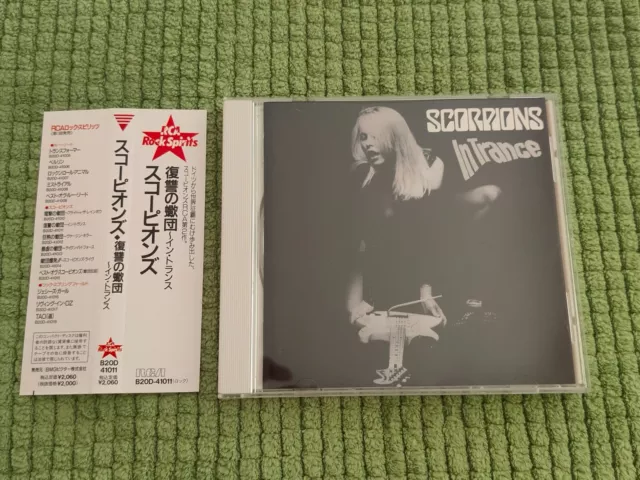 Scorpions ‎– In Trance, Japan CD, B20D-41011, OBI