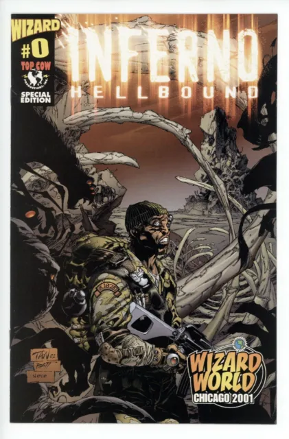 Top Cow Image Inferno Hellbound (2001) #0 Wizard World Chicago Variant NM 9.4