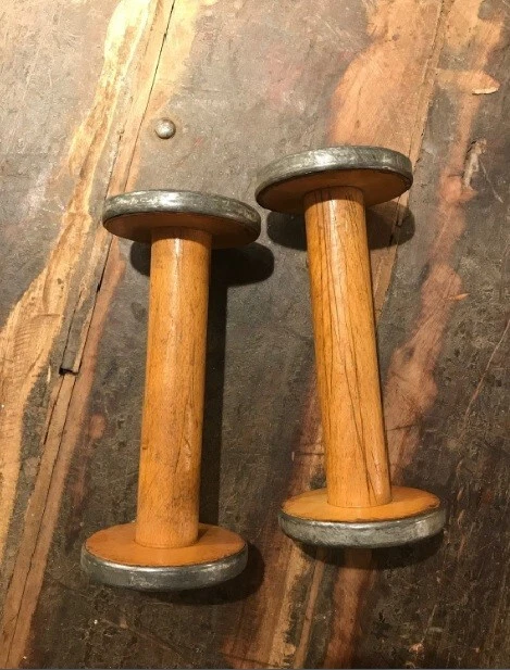 Industrial Textile Spool, Wooden Spinning Bobbins