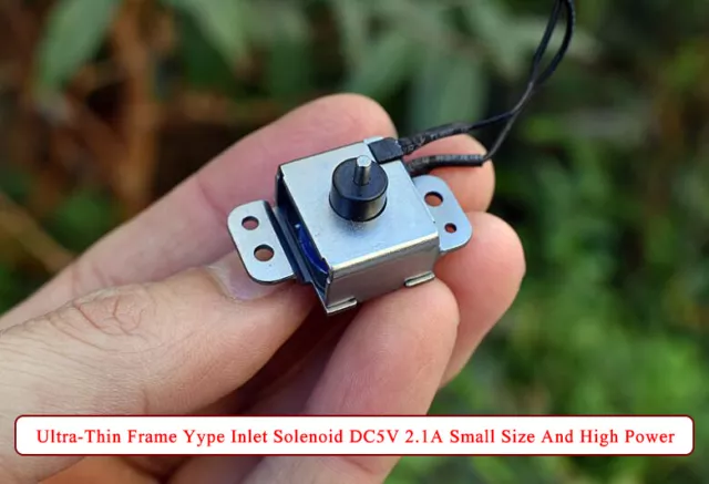 Ultra-thin frame type Suction solenoid DC5V2.1A Small size DIY electric pin