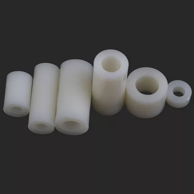 M4 Plastic Abs Round Column Standoff Spacer Pillar Without Thread 2Mm-30Mm