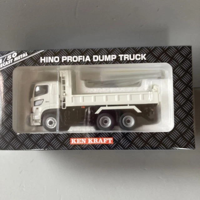 模型製作用品 HINO PROFIA DUMP TRUCK 1/50 KEN KRAFT HINO PROFIA DUMP TRUCK 1/50 KEN KRAFT（Hino Profia SS 6x4