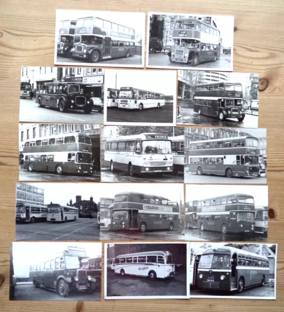 SCOTTISH WESTERN BUS PHOTOS x 14  SCOTLAND