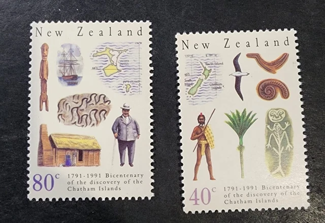 N. Zealand  1992 Chatham Islands  set MUH  E13
