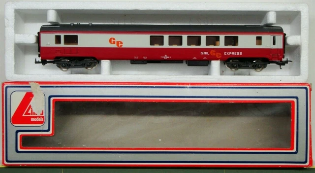 LIMA ÉCHELLE 0 / O VOITURE SNCF MIXTE 1ère A COMPARTIMENTS