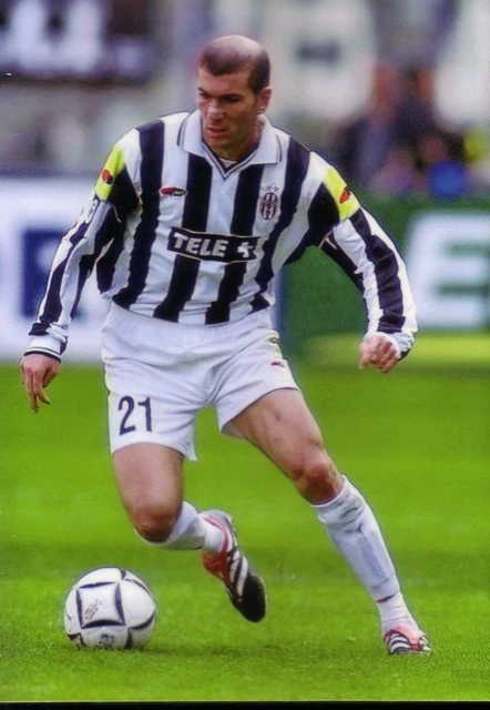 Carte Postale Zinedine Zidane - Real Madrid - Collection Football