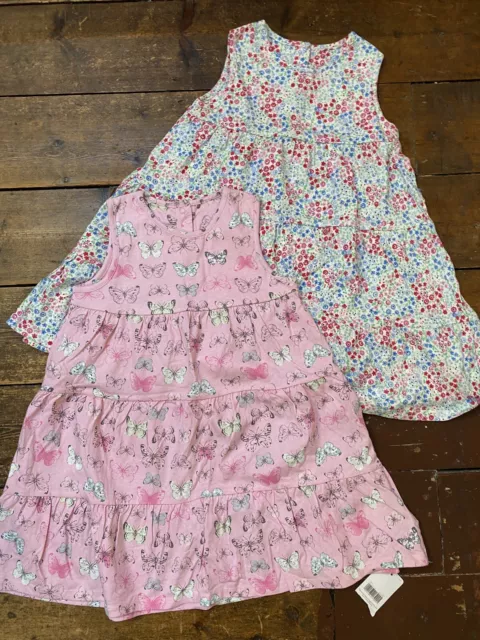 Girls Summer Dresses Bundle Age 5-6 Years Both New With Tags Mothercare