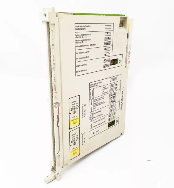 SIEMENS SIMATIC S5 6ES5460-4UA13  6ES5 460-4UA13  Vers. 3 -used-