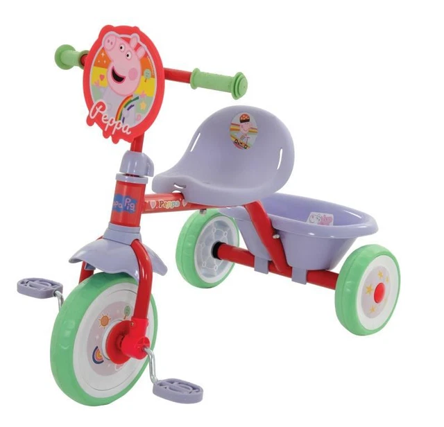 peppa pig trike pink