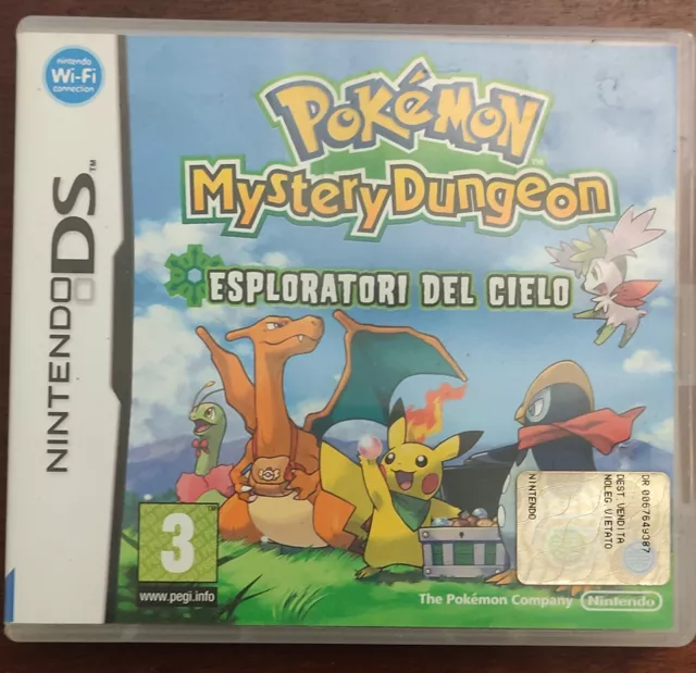 Pokemon Mystery Dungeon Esploratori Del Cielo - Nintendo Ds Ita 2009