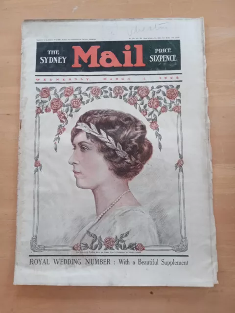 The Sydney Mail Magazine / Newspaper - March 1st 1922